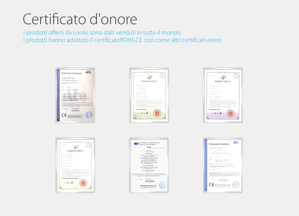 Interruttore triplo touch in vetro Livolo, standard italiano, protocollo ZigBee EC – Nuova serie