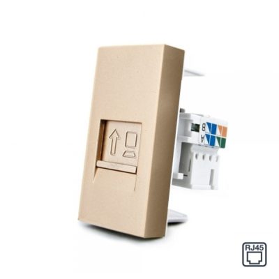 Presa Internet Livolo colore dorato