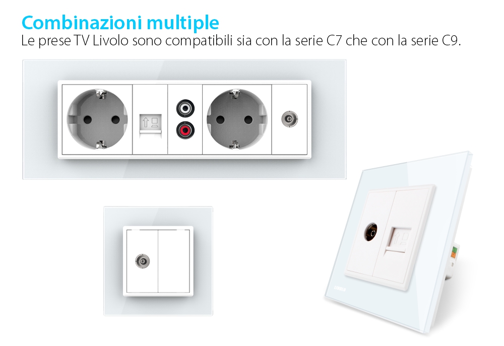 Modulo Presa TV Livolo