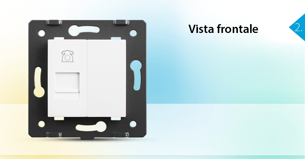 Presa telefonica Livolo