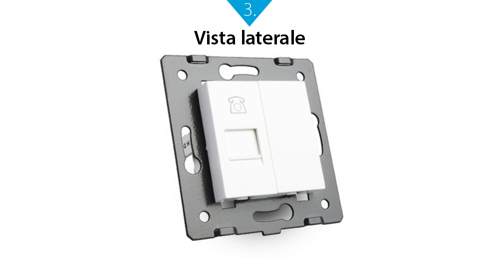 Presa telefonica Livolo