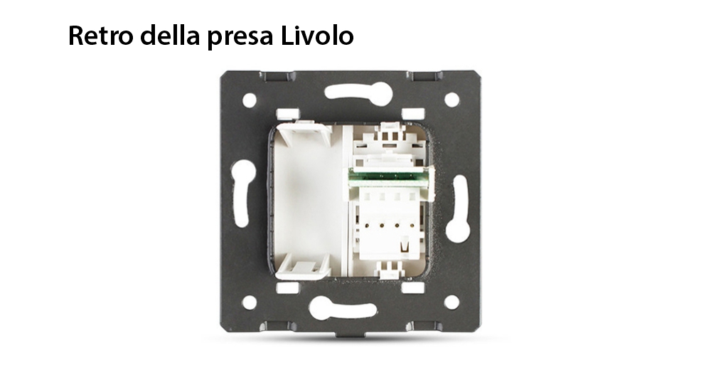 Presa telefonica Livolo