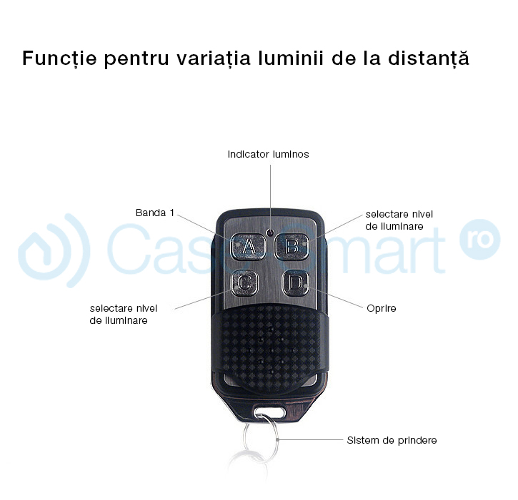 Telecomando tipo portachiavi Livolo