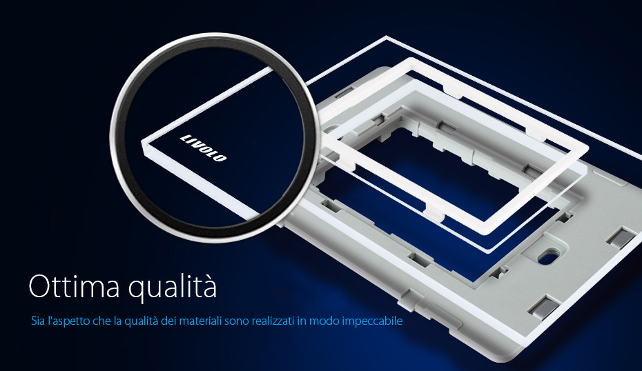 Presa Schuko con USB Livolo Standard italiano