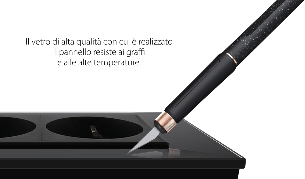 Presa doppia Livolo con cornice in vetro 4M, standard italiano, nuova serie