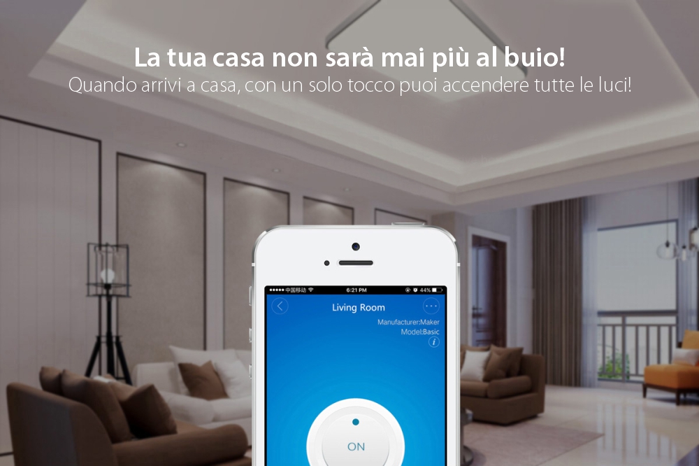 Relè wireless Sonoff Basic R2