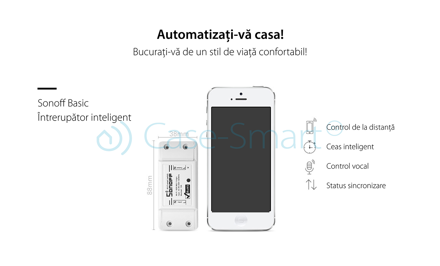 Relè wireless Sonoff Basic R2