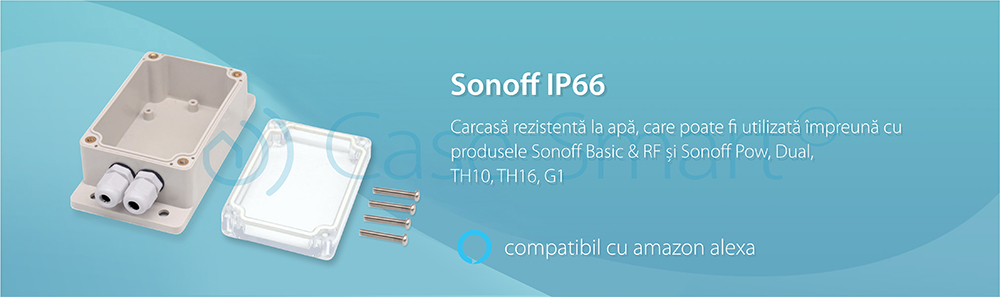 Custodia resistente all’acqua per il relè Sonoff IP66