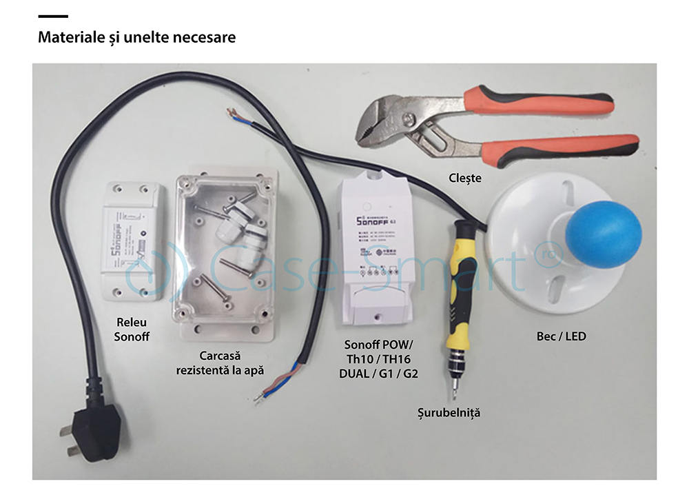 Custodia resistente all’acqua per il relè Sonoff IP66