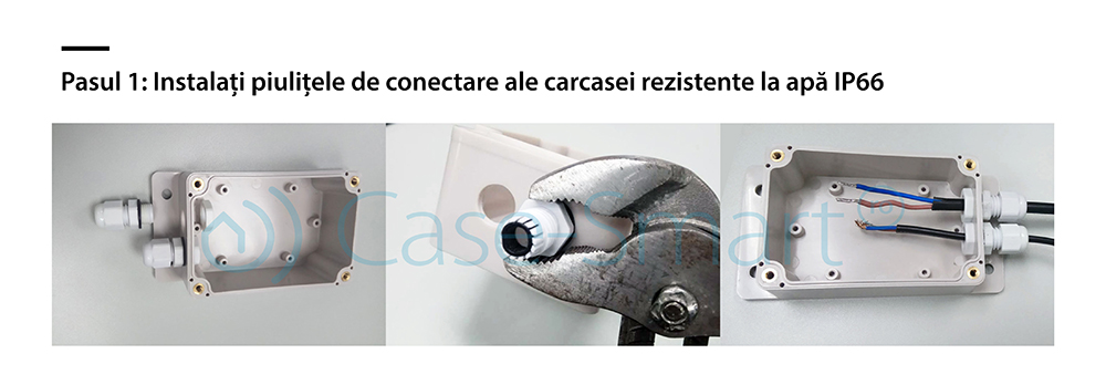 Custodia resistente all’acqua per il relè Sonoff IP66