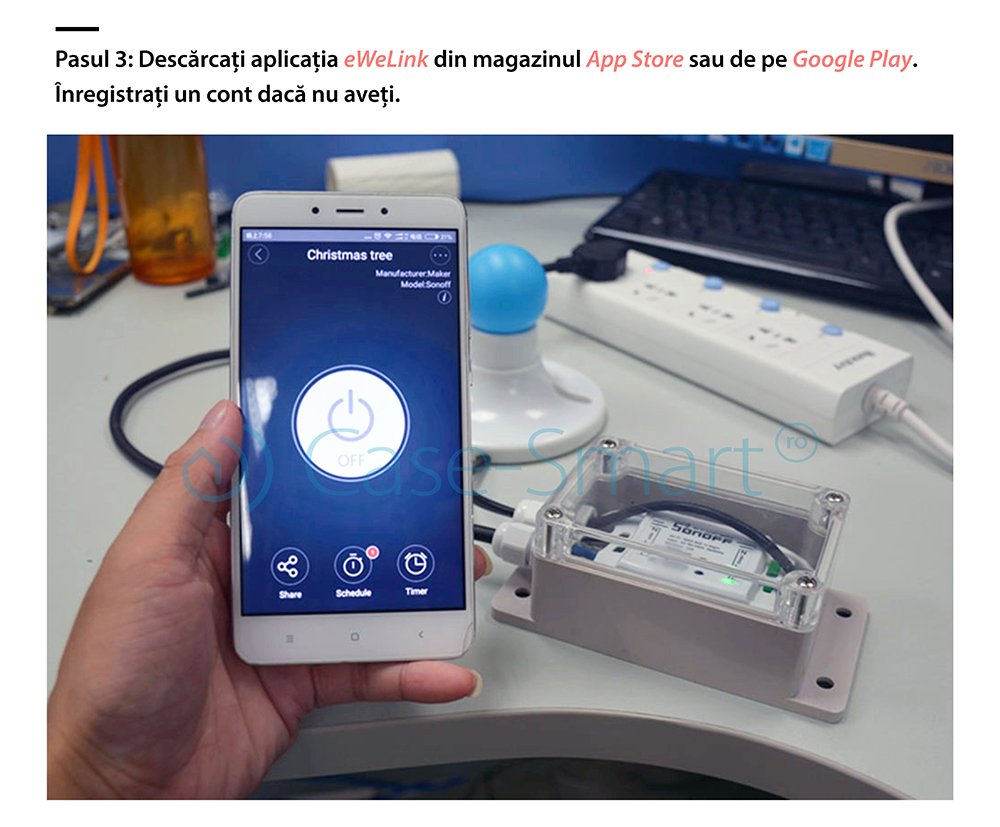 Custodia resistente all’acqua per il relè Sonoff IP66