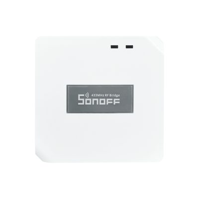 Hub intelligente Sonoff Bridge RF R2, Controllo tramite app, 433 MHz