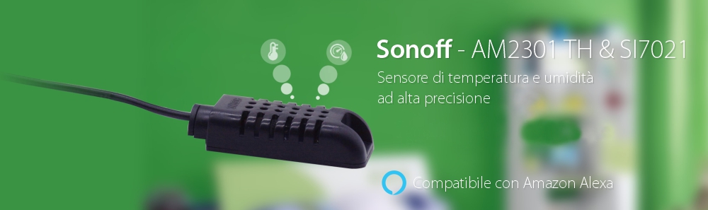 Sensore di temperatura e umidità Sonoff SI7021
