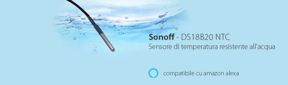 Sensore di temperatura resistente all’acqua Sonoff
