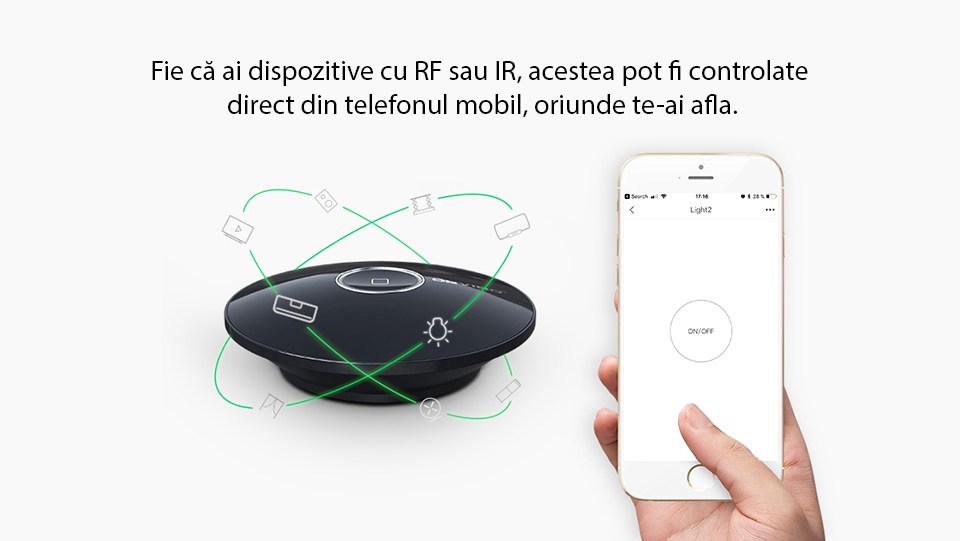 Hub intelligente con funzione di telecomando universale, Hub Allone Pro Orvibo