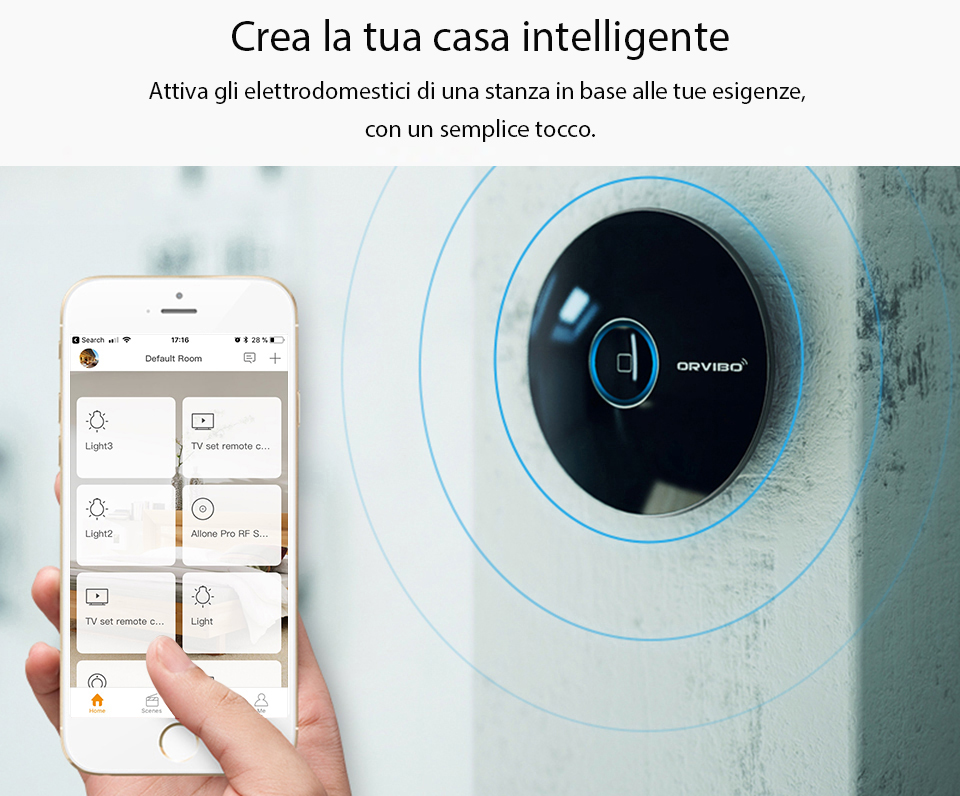 Hub intelligente con funzione di telecomando universale, Hub Allone Pro Orvibo