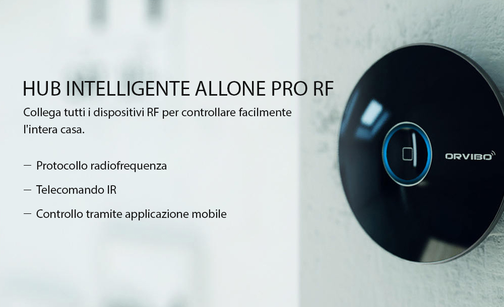 Hub intelligente con funzione di telecomando universale, Hub Allone Pro Orvibo