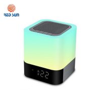 Cassa portatile e lampada Red Sun DY-28 con touch, sveglia e Bluetooth