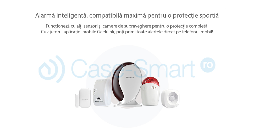 Sirena intelligente wireless Geeklink