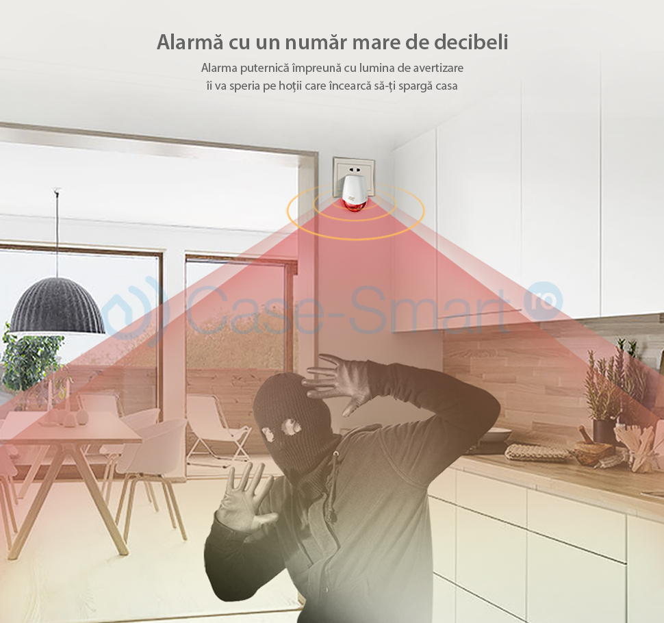 Sirena intelligente wireless Geeklink