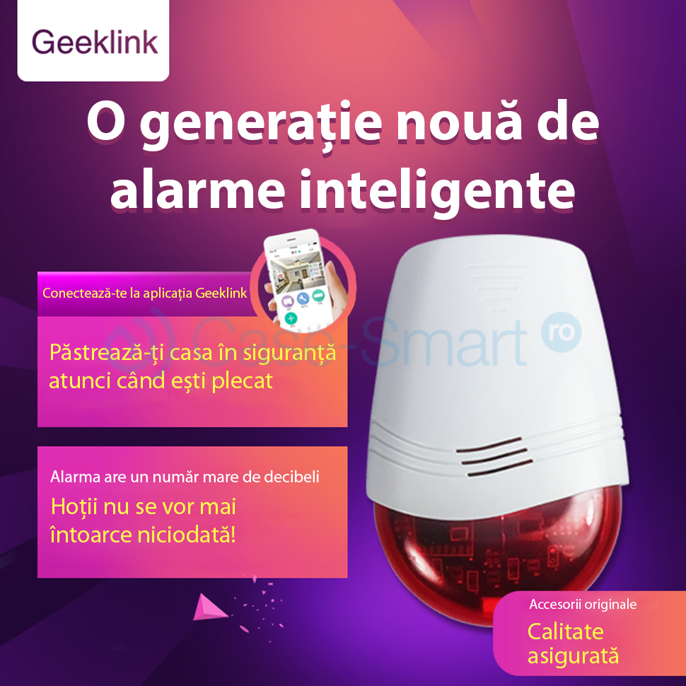 Sirena intelligente wireless Geeklink
