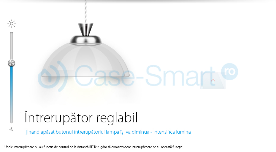 Interruttore Doppio con Dimmer Touch Livolo in Vetro – Standard Italiano