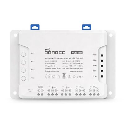 Relè Wireless a 4 canali Sonoff 4CH Pro R3