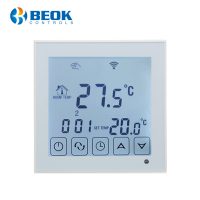 Termostato Wi-Fi per riscaldamento elettrico a pavimento BeOk TDS23WIFI-EP, Tuya