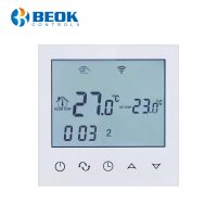 Termostato Wi-Fi per riscaldamento elettrico a pavimento, applicazione mobile Smart Life, BeOk TDS21WiFi-Ep