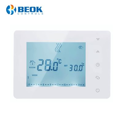 Termostato per caldaia a gas e riscaldamento a pavimento BeOK BOT-X306