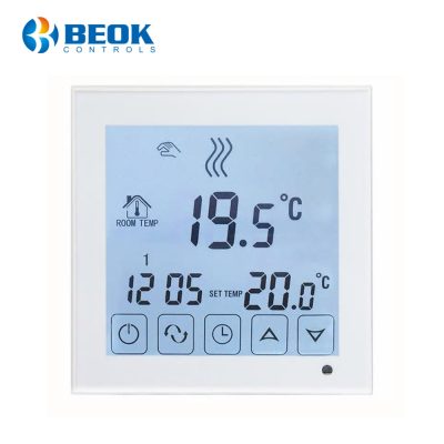 Termostato per caldaia a gas e riscaldamento a pavimento BeOK BOT-323W
