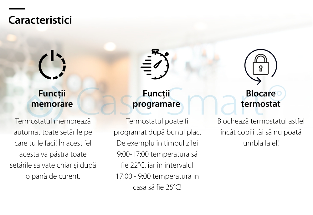 Termostato per caldaia a gas e riscaldamento a pavimento BeOK BOT-X306