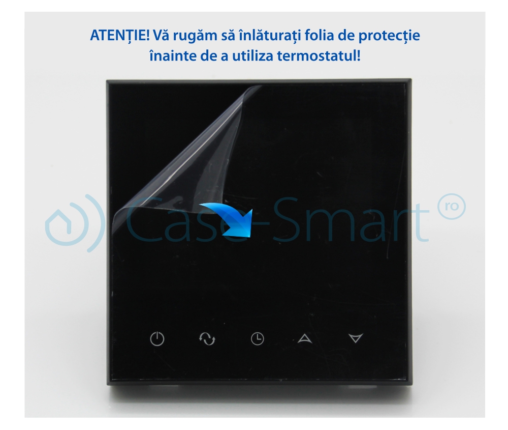Termostato per riscaldamento a pavimento elettrico Beok  BeOK TGT70-EP