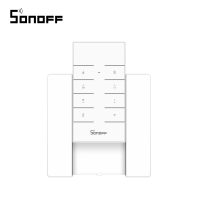 Pacchetto Supporto da Parete + Telecomando RF Sonoff RM433 con Funzione Sincronizzazione Wi-Fi, Regolazione Intensità Luci, Regolazione Velocità Ventilatore