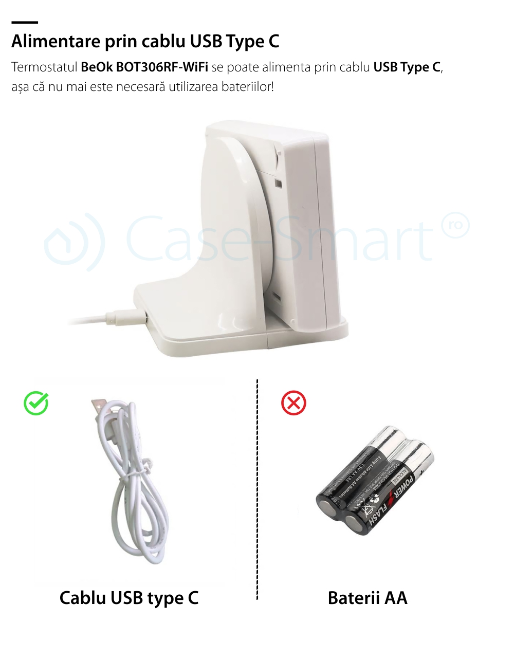 Termostato Wi-Fi per caldaia a gas e riscaldamento a pavimento con agente termico BeOk BOT306RF-WIFI, Programmabile, Memorizzazione impostazioni, Antigelo, Controllo da cellulare