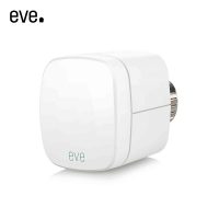 Valvola intelligente per termosifone Eve Thermo con LED, Controllo tattile, Controllo vocale, Compatibile con Apple HomeKit