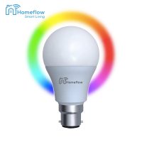 Lampadina intelligente LED Wireless Homeflow B-5006, B22, 9W (60W), 806lm, RGB, dimmerabile, controllo tramite smartphone