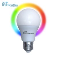 Lampadina Intelligente LED Wireless Homeflow B-5011, E27, 9W (60W), 806lm, RGB, Dimmerabile, Controllo tramite Smartphone