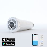 Sistema di ventilazione con recupero di calore PRANA 200C ERP con funzione di preriscaldamento