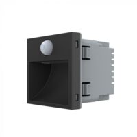 Modulo Lampada da notte LED Livolo con cornice in vetro, sensore di movimento incorporato colore nero