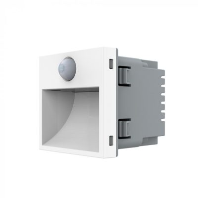 Modulo Lampada da notte LED Livolo con cornice in vetro, sensore di movimento incorporato