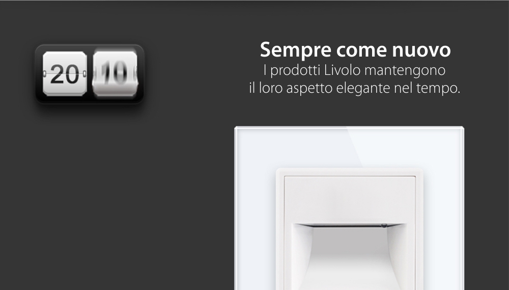 Luce Notturna LED LIVOLO – Senza Sensore di Movimento