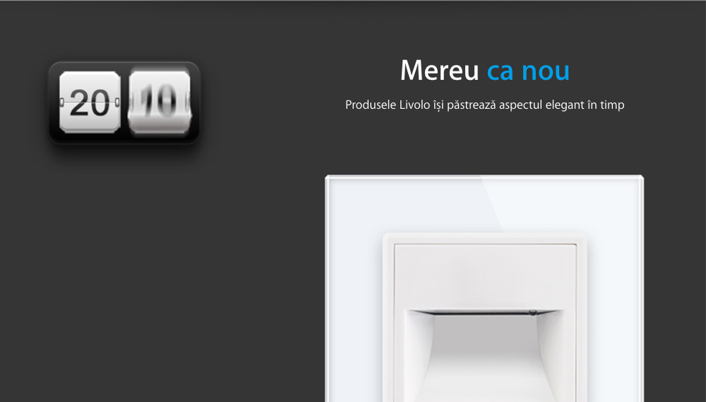 Luce Notturna LED LIVOLO – Senza Sensore di Movimento