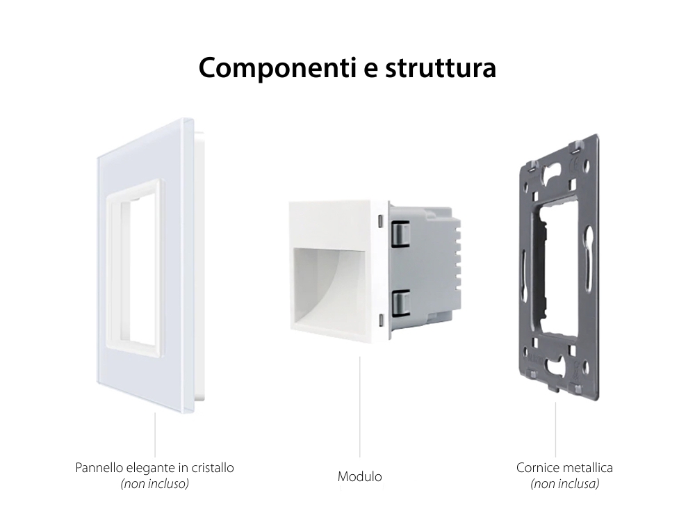 Luce Notturna LED LIVOLO – Senza Sensore di Movimento