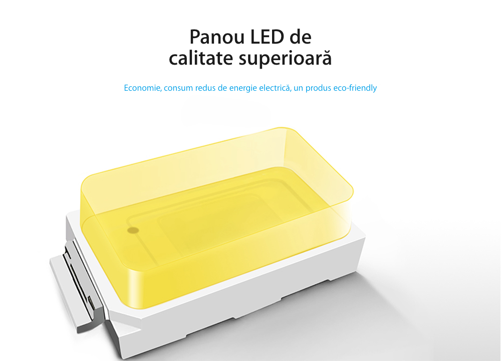 Modulo Lampada da notte LED Livolo con cornice in vetro, sensore di movimento incorporato