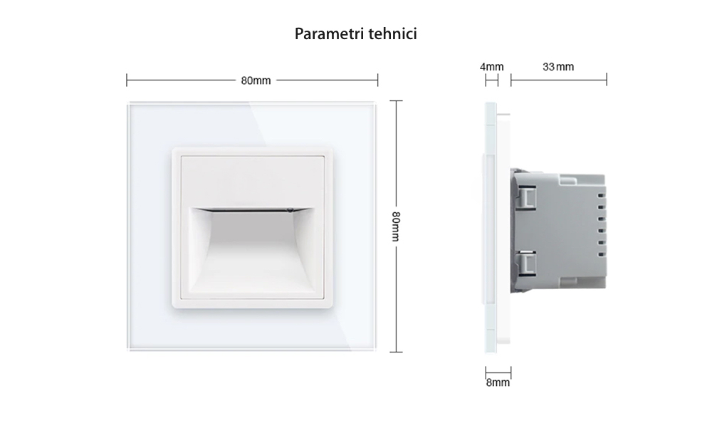 Luce Notturna LED LIVOLO – Senza Sensore di Movimento