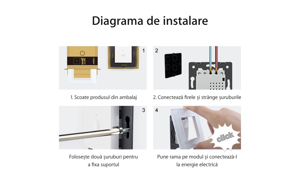 Luce Notturna LED LIVOLO – Senza Sensore di Movimento