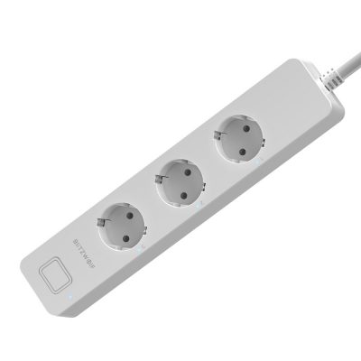 Multipresa intelligente Blitzwolf BW-SHP9, 3 prese e 2 porte USB, 3300W, 15A, Controllo tramite smartphone