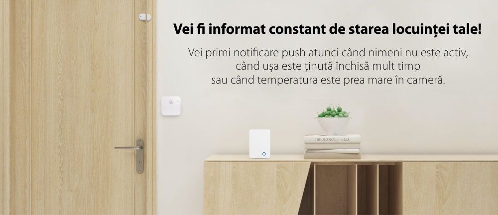 Sistema di allarme BroadLink BestCon MSK1, sensori di movimento, temperatura, umidità