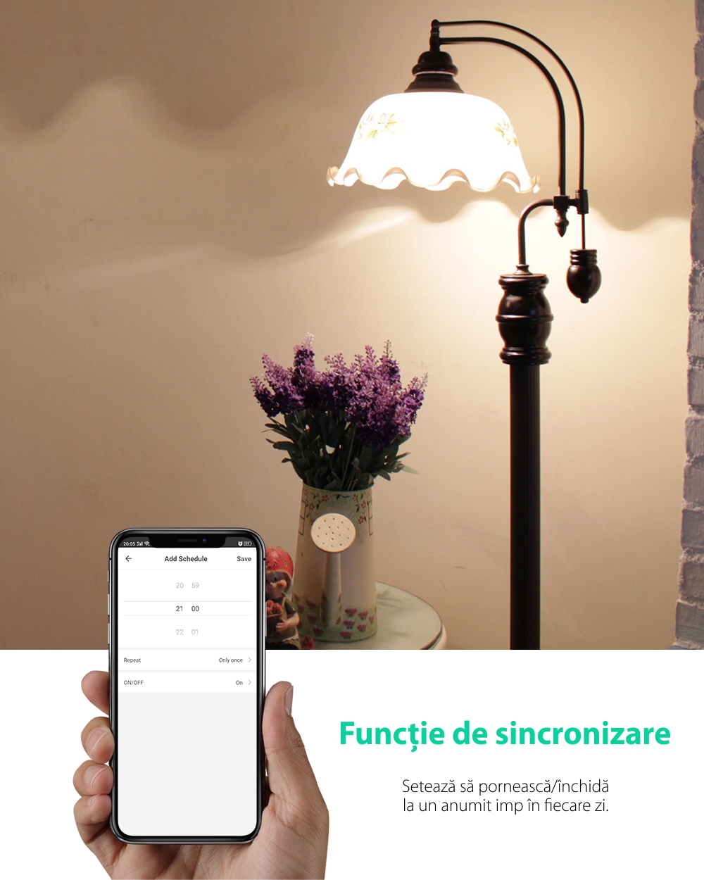 Multipresa intelligente Blitzwolf BW-SHP9, 3 prese e 2 porte USB, 3300W, 15A, Controllo tramite smartphone